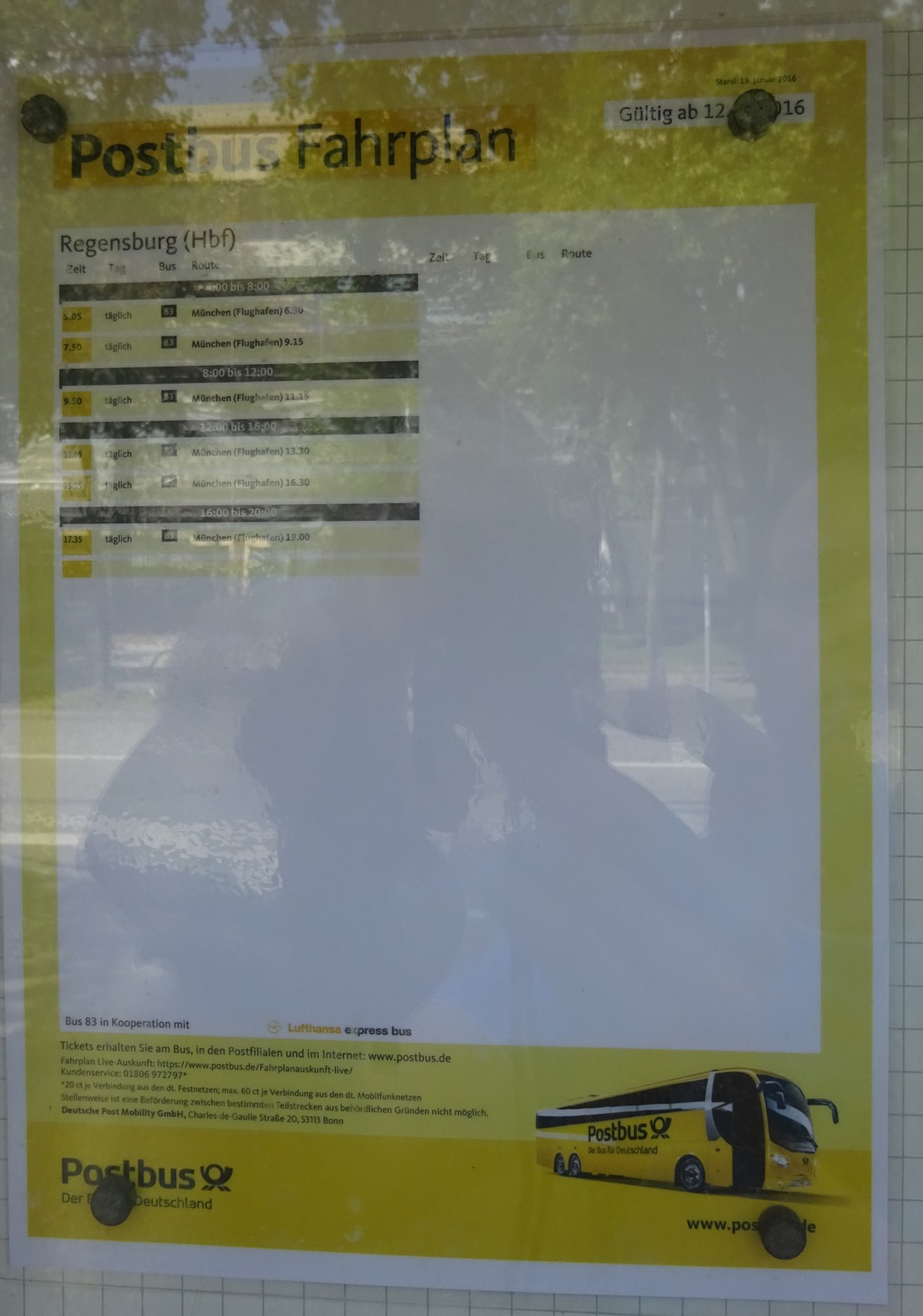 Postbus in Regensburg (Bilder) >>> Regensburger Busse